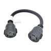 1.5 ft. 10/4 4-Wire 30 Amp 125/250-Volt NEMA L14-30R to L14-30R Felmale to Female Transfer Switch Inlet Adapter Cord by parkworld -Cheap parkworld Store parkworld appliance extension cords 68345 64 1000
