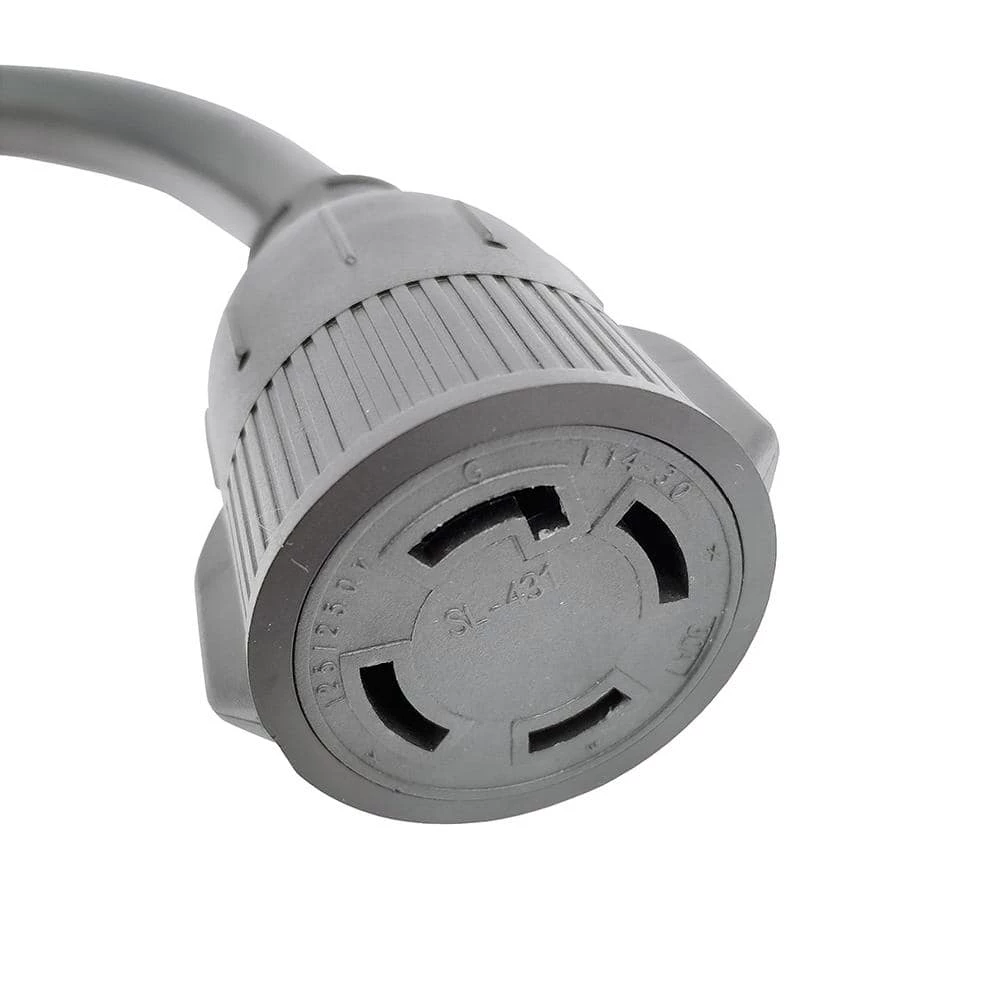 1.5 ft. 10/4 4-Wire 30 Amp 125/250-Volt NEMA L14-30R to L14-30R Felmale to Female Transfer Switch Inlet Adapter Cord by parkworld 4 1.5 ft. 10/4 4-Wire 30 Amp 125/250-Volt NEMA L14-30R to L14-30R Felmale to Female Transfer Switch Inlet Adapter Cord by parkworld - Image 2