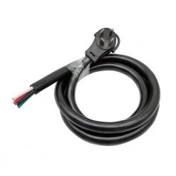 8 ft. 6/3 Plus 8/1 4-Wire 55 Amp 125/250-Volt RV/Generator 4-Prong Plug NEMA 14-60P to ROJ Replacement Power Cord by parkworld