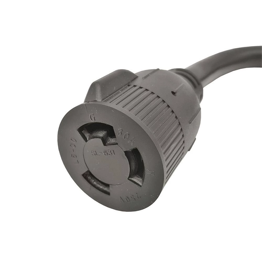 1 ft. 10/3 STW 3-Wire Welder 50 AMP 6-50P Plug to L6-30R 30 AMP Twist Locking Receptacle Adapter Cord by parkworld 5 1 ft. 10/3 STW 3-Wire Welder 50 AMP 6-50P Plug to L6-30R 30 AMP Twist Locking Receptacle Adapter Cord by parkworld - Image 3