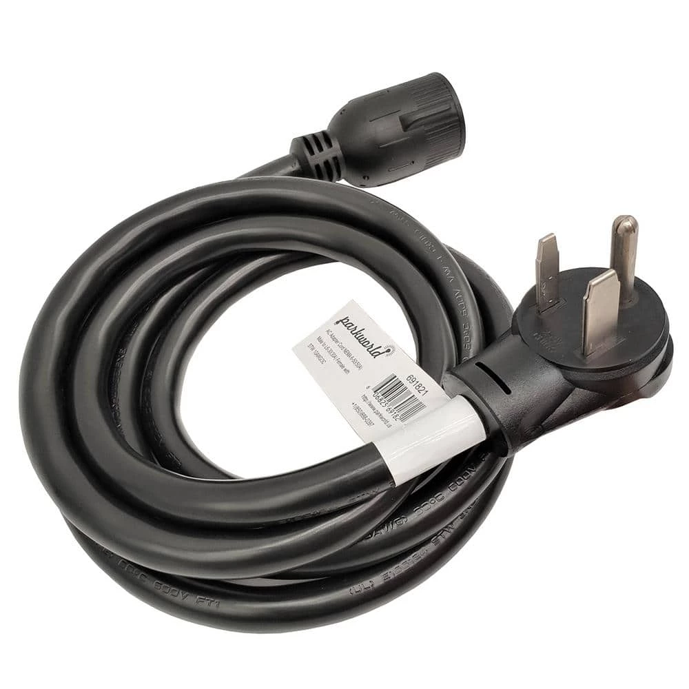 8 ft. 10/3 3-Wire 50 Amp 3-Prong NEMA 6-50P Plug to 30 Amp Locking L6-30R Receptacle Welder Adapter Cord by parkworld 3 8 ft. 10/3 3-Wire 50 Amp 3-Prong NEMA 6-50P Plug to 30 Amp Locking L6-30R Receptacle Welder Adapter Cord by parkworld