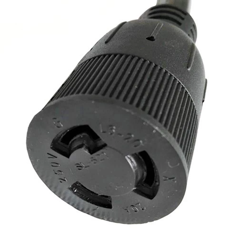 1 ft. 10/3 STW 3-Wire Welder 50 AMP 6-50P Plug to L6-20R 20 AMP Receptacle Adapter Cord by parkworld 6 1 ft. 10/3 STW 3-Wire Welder 50 AMP 6-50P Plug to L6-20R 20 AMP Receptacle Adapter Cord by parkworld - Image 4