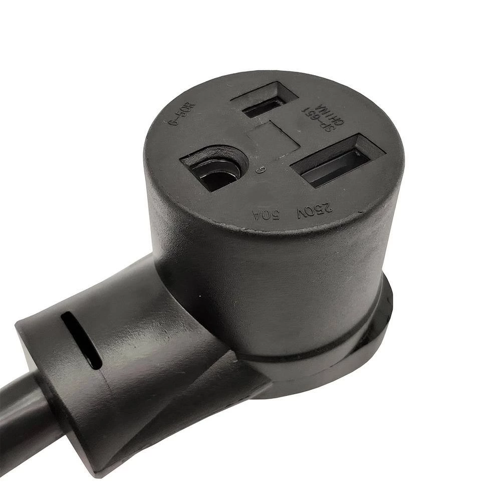 1 ft. 10/3 3-Wire 20 Amp Generator 4-Prong Locking Plug NEMA L14-20P to 50 Amp 250-Volt 6-50R Werlder Adapter Cord by parkworld 5 1 ft. 10/3 3-Wire 20 Amp Generator 4-Prong Locking Plug NEMA L14-20P to 50 Amp 250-Volt 6-50R Werlder Adapter Cord by parkworld - Image 3