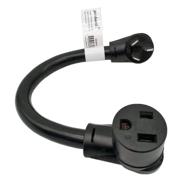 1.5 ft. 6/3 3-Wire 50 AMP Welder 3-Prong 10-50P Plug to 6-50R Receptacle Welder Adapter Cord by parkworld 6 1.5 ft. 6/3 3-Wire 50 AMP Welder 3-Prong 10-50P Plug to 6-50R Receptacle Welder Adapter Cord by parkworld - Image 4