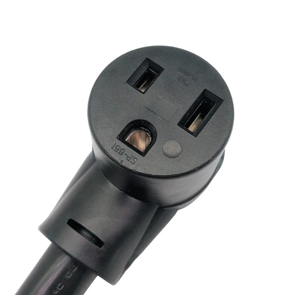 1.5 ft. 6/3 3-Wire 50 AMP Welder 3-Prong 10-50P Plug to 6-50R Receptacle Welder Adapter Cord by parkworld 5 1.5 ft. 6/3 3-Wire 50 AMP Welder 3-Prong 10-50P Plug to 6-50R Receptacle Welder Adapter Cord by parkworld - Image 3