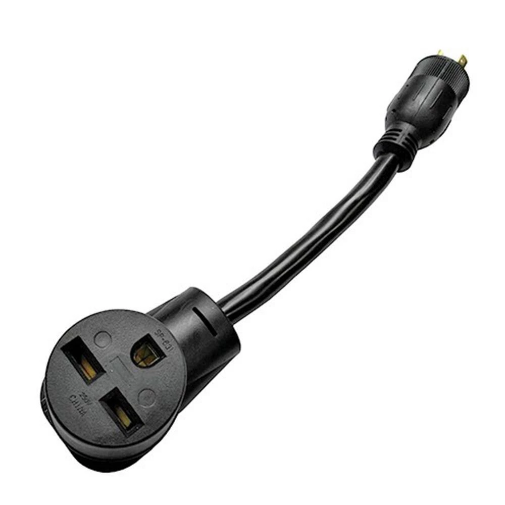 1 ft. 10/3 3-Wire 20 Amp 125-Volt 3-Prong NEMA L5-20P Plug to 30 Amp 250-Volt 6-30R Adapter Cord(L5-20P to 6-30R) by parkworld 4 1 ft. 10/3 3-Wire 20 Amp 125-Volt 3-Prong NEMA L5-20P Plug to 30 Amp 250-Volt 6-30R Adapter Cord(L5-20P to 6-30R) by parkworld - Image 2