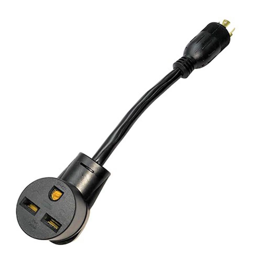 1 ft. 10/3 3-Wire 20 Amp 125/250-Volt 4-Prong Locking NEMA L14-20P Plug to 30 Amp 3-Prong 6-30R Receptacle Adapter Cord by parkworld 3 1 ft. 10/3 3-Wire 20 Amp 125/250-Volt 4-Prong Locking NEMA L14-20P Plug to 30 Amp 3-Prong 6-30R Receptacle Adapter Cord by parkworld