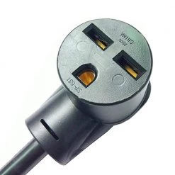 1 ft. 10/3 3-Wire 15 Amp 125-Volt 3-Prong NEMA 5-15P Plug to 3-30 Amp 250-Volt 6-30R Receptacle Adapter Cord by parkworld -Cheap parkworld Store parkworld appliance extension cords 885095 1f 1000