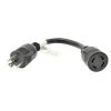 1 ft. 10/3 3-Wire 30 Amp 250-Volt 3-Prong NEMA L6-30P to L14-30R Receptacle Adapter Cord by parkworld 1 1 ft. 10/3 3-Wire 30 Amp 250-Volt 3-Prong NEMA L6-30P to L14-30R Receptacle Adapter Cord by parkworld -Cheap parkworld Store parkworld appliance extension cords 885125 64 1000