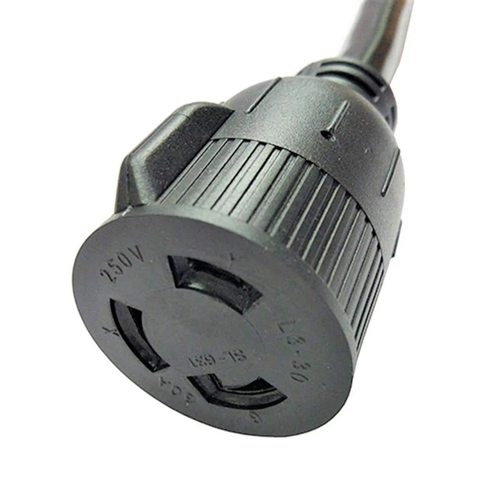 1 ft. 10/3 3-Wire Generator 20 Amp 250-Volt 3-Prong Locking Plug NEMA L6-20P to 30 Amp Locking L6-30R Adapter Cord by parkworld 5 1 ft. 10/3 3-Wire Generator 20 Amp 250-Volt 3-Prong Locking Plug NEMA L6-20P to 30 Amp Locking L6-30R Adapter Cord by parkworld - Image 3