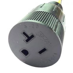 2 ft. 12/3 3-Wire 15 Amp 125-Volt NEMA L5-15P Plug to 5-20R/15R T-Blade Receptacle Adapter Cord by parkworld 9 2 ft. 12/3 3-Wire 15 Amp 125-Volt NEMA L5-15P Plug to 5-20R/15R T-Blade Receptacle Adapter Cord by parkworld -Cheap parkworld Store parkworld appliance extension cords 885309a 1f 1000