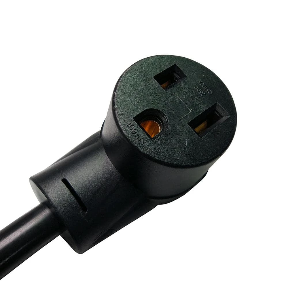 1.5 ft. 10/3 3-Wire 30 Amp 3-Prong NEMA 10-30P Plug to 50 Amp 6-50R Receptacle Dryer Adapter Cord by parkworld 5 1.5 ft. 10/3 3-Wire 30 Amp 3-Prong NEMA 10-30P Plug to 50 Amp 6-50R Receptacle Dryer Adapter Cord by parkworld - Image 3