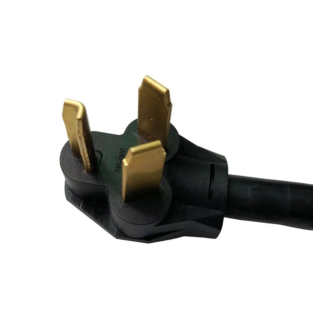 1.5 ft. 10/3 3-Wire 30 Amp 3-Prong NEMA 10-30P Plug to 50 Amp 6-50R Receptacle Dryer Adapter Cord by parkworld 4 1.5 ft. 10/3 3-Wire 30 Amp 3-Prong NEMA 10-30P Plug to 50 Amp 6-50R Receptacle Dryer Adapter Cord by parkworld - Image 2