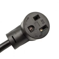 8 ft. 10/3 3-Wire 30 Amp Locking 3-Prong NEMA L6-30P Plug to 50 Amp Welder 6-50R Adapter Cord by parkworld -Cheap parkworld Store parkworld appliance extension cords 885392b 1f 1000