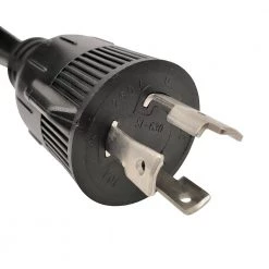 8 ft. 10/3 3-Wire 30 Amp Locking 3-Prong NEMA L6-30P Plug to 50 Amp Welder 6-50R Adapter Cord by parkworld -Cheap parkworld Store parkworld appliance extension cords 885392b 4f 1000