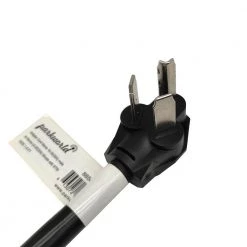 1.5 ft. 10/3 3-Wire 30 Amp Dryer 3-Prong NEMA 10-30P Plug to Generator 3-Prong Locking L6-20R Adapter Cord by parkworld -Cheap parkworld Store parkworld appliance extension cords 885422 4f 1000