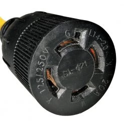 8 in. 12/3 SJTW 3-Wire Household Regular 15 AMP Plug 5-15P to 20 AMP L14-20R (2 Hots Bridged) Adapter Cord by parkworld 9 8 in. 12/3 SJTW 3-Wire Household Regular 15 AMP Plug 5-15P to 20 AMP L14-20R (2 Hots Bridged) Adapter Cord by parkworld -Cheap parkworld Store parkworld appliance extension cords 885460 1f 1000