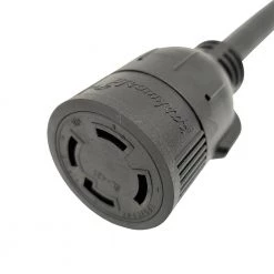 1.5 ft. 10/3 3-Wire Household 15 Amp 125-Volt NEMA 5-15P Plug to Generator 3-Prong Locking L14-30R Adapter Cord by parkworld -Cheap parkworld Store parkworld appliance extension cords 885477a 4f 1000