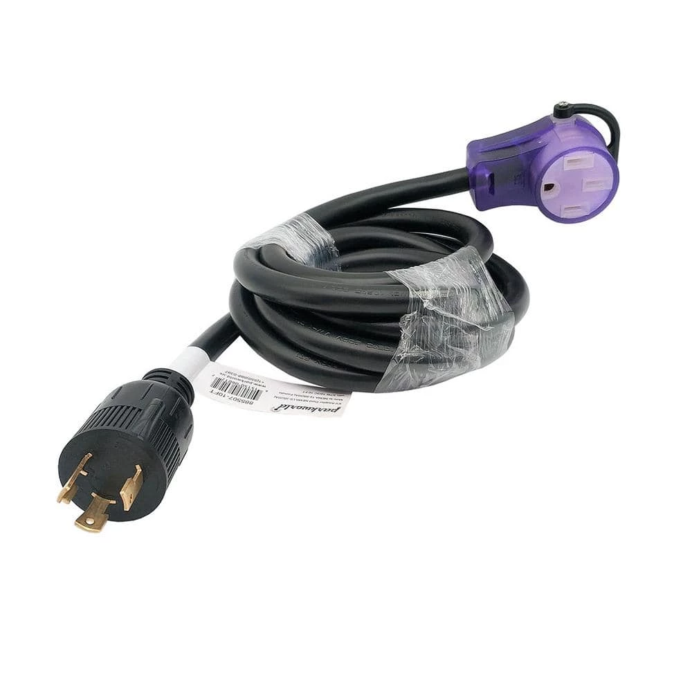 10 ft. 10/3 3-Wire EV Charging Adapter 30 Amp 250-Volt Locking L6-30P to 50 Amp Electric Vehicle 14-50R EV Adapter Cord by parkworld 3 10 ft. 10/3 3-Wire EV Charging Adapter 30 Amp 250-Volt Locking L6-30P to 50 Amp Electric Vehicle 14-50R EV Adapter Cord by parkworld