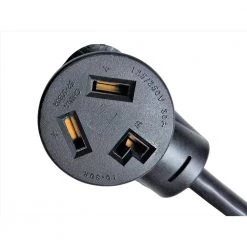 1.5 ft. 10/3 3-Wire 30 Amp 250-Volt 3-Prong Locking NEMA L6-30P to 10-30R Dryer Adapter Cord by parkworld -Cheap parkworld Store parkworld appliance extension cords 885859 1f 1000