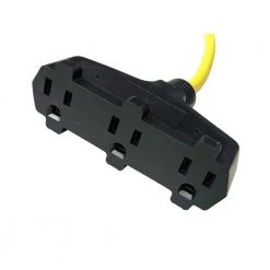 4 ft. 12/3 3-Wire 20 Amp 125-Volt Household NEMA 5-20P to 3x 5-15R Tri-Outlets Adapter Cord by parkworld 7 4 ft. 12/3 3-Wire 20 Amp 125-Volt Household NEMA 5-20P to 3x 5-15R Tri-Outlets Adapter Cord by parkworld -Cheap parkworld Store parkworld appliance extension cords 885903 4f 1000