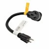 1.5 ft. 10/3 3-Wire 15 Amp Regular Household NEMA 5-15P Plug to 50 Amp Range/Oven 10-50R Adapter Cord(ONLY for 125-Volt) by parkworld 1 1.5 ft. 10/3 3-Wire 15 Amp Regular Household NEMA 5-15P Plug to 50 Amp Range/Oven 10-50R Adapter Cord(ONLY for 125-Volt) by parkworld -Cheap parkworld Store parkworld appliance extension cords 886122 64 1000