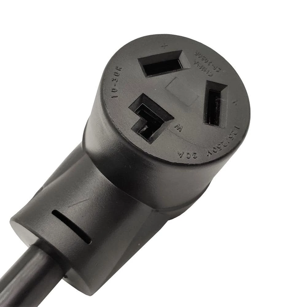 50 ft. 10/3 3-Wire Generator 30 Amp 125/250-Volt 4-Prong Locking L14-30P to 30 Amp 3-Prong 10-30R Adapter Cord by parkworld 6 50 ft. 10/3 3-Wire Generator 30 Amp 125/250-Volt 4-Prong Locking L14-30P to 30 Amp 3-Prong 10-30R Adapter Cord by parkworld - Image 4