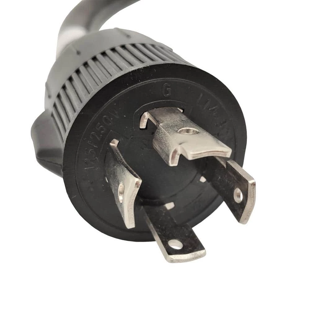 50 ft. 10/3 3-Wire Generator 30 Amp 125/250-Volt 4-Prong Locking L14-30P to 30 Amp 3-Prong 10-30R Adapter Cord by parkworld 5 50 ft. 10/3 3-Wire Generator 30 Amp 125/250-Volt 4-Prong Locking L14-30P to 30 Amp 3-Prong 10-30R Adapter Cord by parkworld - Image 3