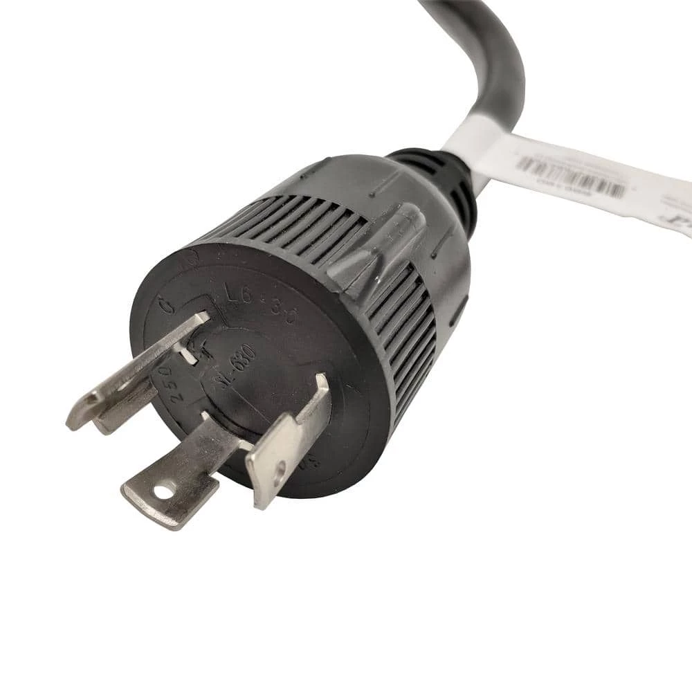 3 ft. 10/3 STW 3-Wire 30 Amp NEMA L6-30 Y Splitter Cord NEMA L6-30P to (2) L6-30R Receptacle Y Adapter Cord by parkworld 6 3 ft. 10/3 STW 3-Wire 30 Amp NEMA L6-30 Y Splitter Cord NEMA L6-30P to (2) L6-30R Receptacle Y Adapter Cord by parkworld - Image 4
