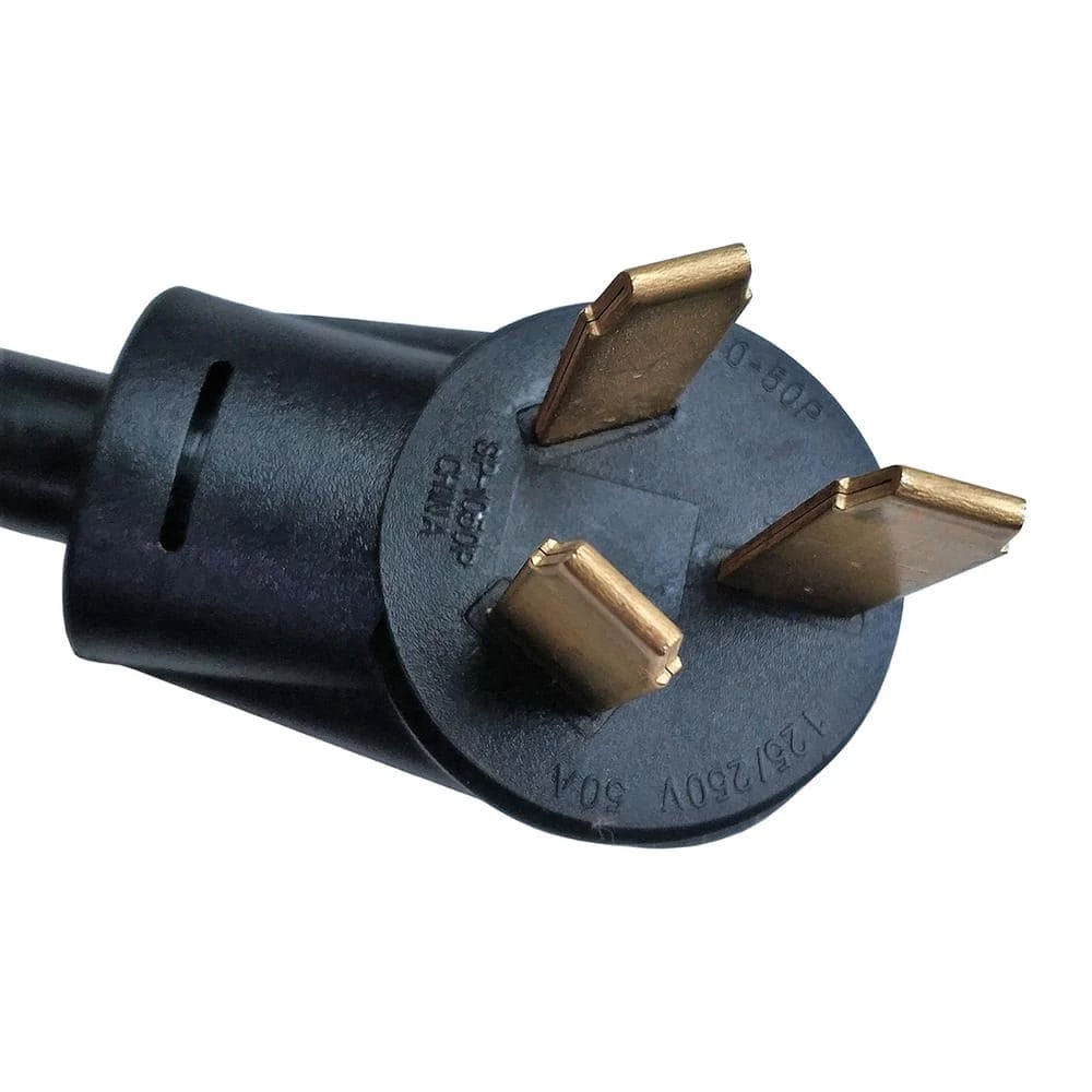 1.5 ft. 10/3 3-Wire 50 Amp 250-Volt 3-Prong NEMA 10-50P Plug to 30 Amp 6-30R Receptacle Adapter Cord (10-50P to 6-30R) by parkworld 5 1.5 ft. 10/3 3-Wire 50 Amp 250-Volt 3-Prong NEMA 10-50P Plug to 30 Amp 6-30R Receptacle Adapter Cord (10-50P to 6-30R) by parkworld - Image 3