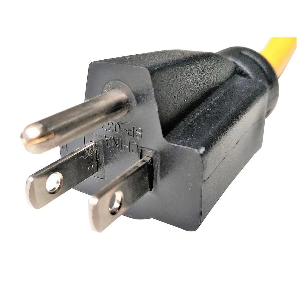 8 in. 12/3 3-Wire Household 15 Amp 125-Volt NEMA 5-15P to 20Amp Locking L6-20R Receptacle Adapter Cord by parkworld 4 8 in. 12/3 3-Wire Household 15 Amp 125-Volt NEMA 5-15P to 20Amp Locking L6-20R Receptacle Adapter Cord by parkworld - Image 2