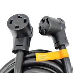 20 ft. 10/4 4-Wire 30 Amp 125-Volt/250-Volt 4-Prong Dryer NEMA 14-30P Plug to (2) 14-30R Receptacle Y Splitter Cord by parkworld -Cheap parkworld Store parkworld appliance extension cords 886603b 44 1000