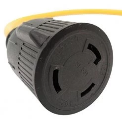 2 ft. 12/3 3-Wire Generator 20 Amp 125-Volt NEMA 5-20P to L5-30R Adapter Cord by parkworld -Cheap parkworld Store parkworld appliance extension cords 886696 4f 1000