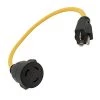 2 ft. 12/3 3-Wire Generator 20 Amp 125-Volt NEMA 5-20P to L5-30R Adapter Cord by parkworld 2 2 ft. 12/3 3-Wire Generator 20 Amp 125-Volt NEMA 5-20P to L5-30R Adapter Cord by parkworld -Cheap parkworld Store parkworld appliance extension cords 886696 64 1000