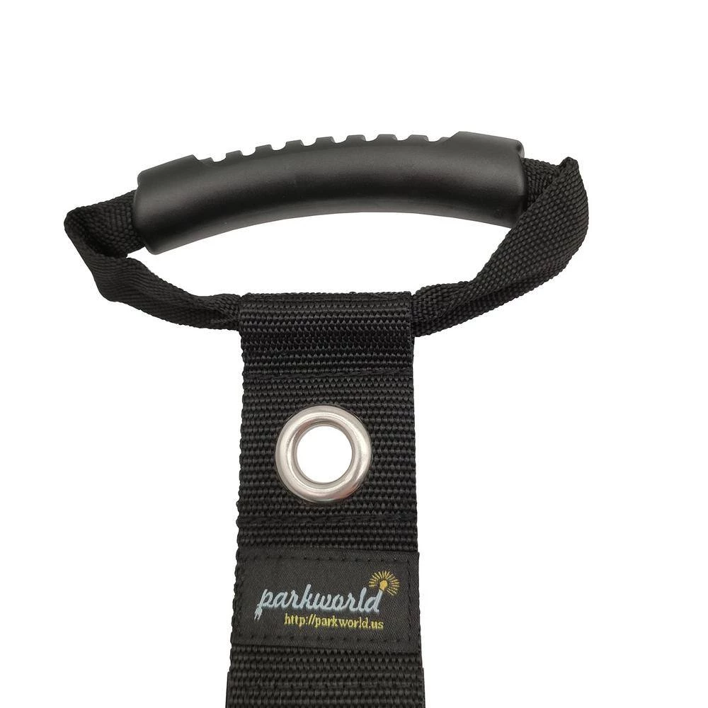 16 in. Extension Cord Storage Strap Cable Organizer Heavy-Duty Hook and Loop Straps with Grommet and Handle (1-Pack) by parkworld 4 16 in. Extension Cord Storage Strap Cable Organizer Heavy-Duty Hook and Loop Straps with Grommet and Handle (1-Pack) by parkworld - Image 2