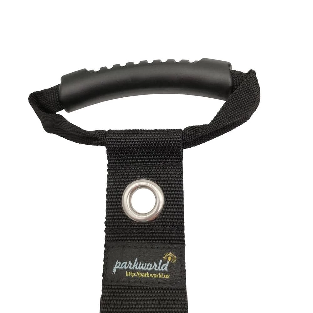 24 in. Extension Cord Storage Strap Cable Organizer Heavy-Duty Hook and Loop Straps with Grommet and Handle (1-Pack) by parkworld 4 24 in. Extension Cord Storage Strap Cable Organizer Heavy-Duty Hook and Loop Straps with Grommet and Handle (1-Pack) by parkworld - Image 2