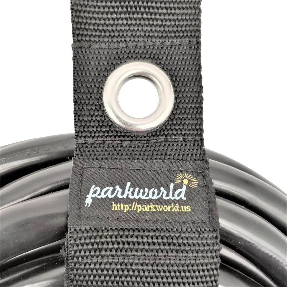28 in. Extension Cord Storage Strap Cable Organizer Heavy-Duty Hook and Loop Straps with Grommet and Handle (1-Pack) by parkworld 6 28 in. Extension Cord Storage Strap Cable Organizer Heavy-Duty Hook and Loop Straps with Grommet and Handle (1-Pack) by parkworld - Image 4