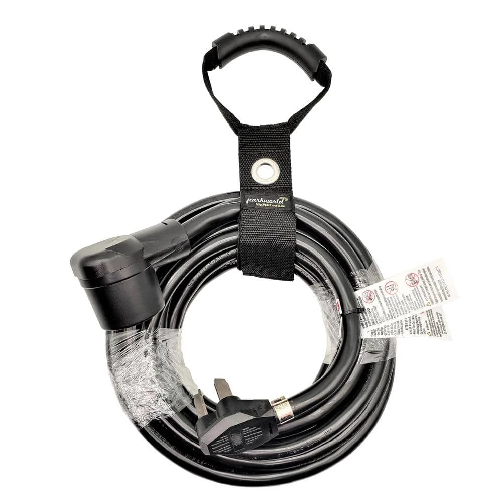 28 in. Extension Cord Storage Strap Cable Organizer Heavy-Duty Hook and Loop Straps with Grommet and Handle (2-Pack) by parkworld 5 28 in. Extension Cord Storage Strap Cable Organizer Heavy-Duty Hook and Loop Straps with Grommet and Handle (2-Pack) by parkworld - Image 4