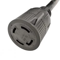 50 ft. 10/4 125-Volt/250-Volt 30 Amp 4-Prong NEMA L14-30 Generator Power Extension Cord (NEMA L14-30P to L14-30R) by parkworld -Cheap parkworld Store parkworld generator cords 692293 1f 1000