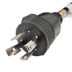 50 ft. 10/4 125-Volt/250-Volt 30 Amp 4-Prong NEMA L14-30 Generator Power Extension Cord (NEMA L14-30P to L14-30R) by parkworld -Cheap parkworld Store parkworld generator cords 692293 4f 1000