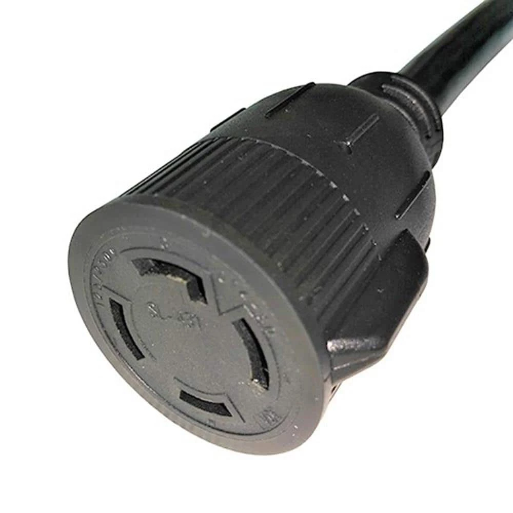 1 ft. 10/3 STW 3-Wire Generator 30 AMP 3-prong L5-30P Plug to 4-prong L14-30R (2 Hots Bridged) by parkworld 6 1 ft. 10/3 STW 3-Wire Generator 30 AMP 3-prong L5-30P Plug to 4-prong L14-30R (2 Hots Bridged) by parkworld - Image 4