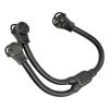 3 ft. 125/250-Volt 50 Amp Generator 4-Prong NEMA 14-60 Splitter NEMA 14-60P Plug to (2)14-60R Receptacle Y Adapter Cord by parkworld