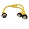 3 ft. 6/3 3-Wire Marine Shore Power 50 Amp 125-Volt Y Adapter Cord NEMA SS1-50P to (2) SS1-50R Receptacle Splitter Cord by parkworld 1 3 ft. 6/3 3-Wire Marine Shore Power 50 Amp 125-Volt Y Adapter Cord NEMA SS1-50P to (2) SS1-50R Receptacle Splitter Cord by parkworld -Cheap parkworld Store parkworld rv marine cords 60042 64 1000