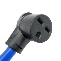 1.5 ft. 8/3 3-Wire RV/Generator 55 Amp 125/250-Volt 4-Prong NEMA 14-60P Plug to 30 Amp 3-Prong 6-30R Adapter Cord by parkworld -Cheap parkworld Store parkworld rv marine cords 60721 4f 1000