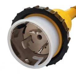 36 ft. 6/4 Marine Shore Power 50 Amp 250-Volt Extension Cord NEMA SS2-50P to SS2-50R by parkworld -Cheap parkworld Store parkworld rv marine cords 60943 4f 1000