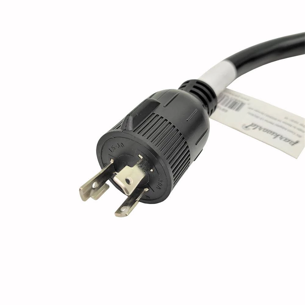 1 ft. 10/3 Generator 30 Amp 3-Prong Locking L5-30P Plug to 50 Amp 4-Prong 14-50R Adapter cord(2-Hots Bridged) FOR RVs by parkworld 5 1 ft. 10/3 Generator 30 Amp 3-Prong Locking L5-30P Plug to 50 Amp 4-Prong 14-50R Adapter cord(2-Hots Bridged) FOR RVs by parkworld - Image 3