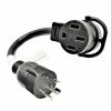 1 ft. 10/3 Generator 30 Amp 3-Prong Locking L5-30P Plug to 50 Amp 4-Prong 14-50R Adapter cord(2-Hots Bridged) FOR RVs by parkworld 1 1 ft. 10/3 Generator 30 Amp 3-Prong Locking L5-30P Plug to 50 Amp 4-Prong 14-50R Adapter cord(2-Hots Bridged) FOR RVs by parkworld -Cheap parkworld Store parkworld rv marine cords 691869 64 1000