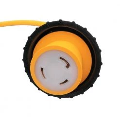 1 ft. 10/3 STW 3-Wire Shore Power 15 Amp to 30 Amp NEMA 5-15P to L5-30R RV Adapter Cord by parkworld -Cheap parkworld Store parkworld rv marine cords 691968 1f 1000