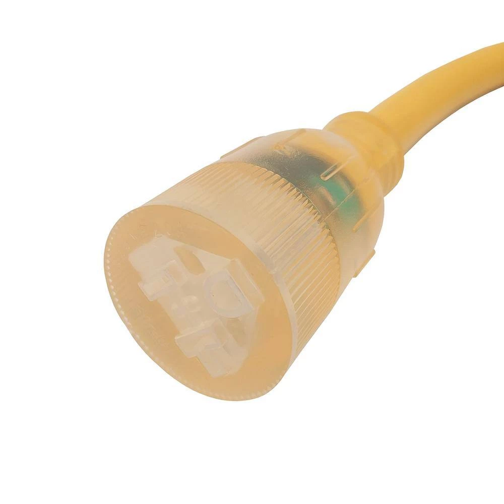 1 ft. 10/3 3-Wire RV Shore Power 30 Amp 125-Volt NEMA L5-30P to 20 Amp 5-20/5-15R Adapter Cord (L5-30P to 5-20/15R) by parkworld 5 1 ft. 10/3 3-Wire RV Shore Power 30 Amp 125-Volt NEMA L5-30P to 20 Amp 5-20/5-15R Adapter Cord (L5-30P to 5-20/15R) by parkworld - Image 3