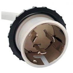 3 ft. 6/4 4-Wire Marine Shore Power 50 Amp 125/250-Volt Y Adapter Cord NEMA SS2-50P to (2)SS2-50R Receptacle, White by parkworld -Cheap parkworld Store parkworld rv marine cords 692057w 4f 1000